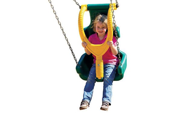 Commercial Playground Equipment - Made-for-Me Swing Seat for special needs  children ages 5-12 - American Playground Company